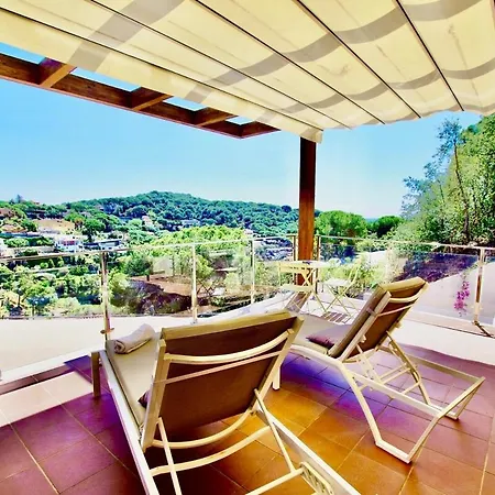 V&v Lloret- Marie Luxury House With Air Conditioning يوريت دي مار