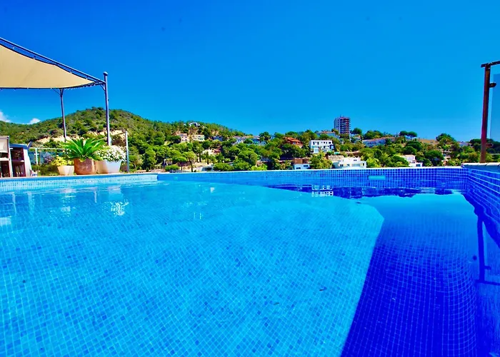 V&v Lloret- Marie Luxury House With Air Conditioning يوريت دي مار
