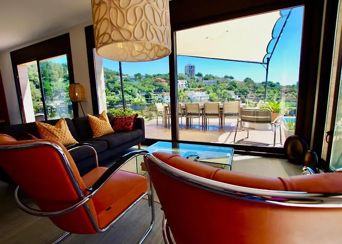 V&v Lloret- Marie Luxury House With Air Conditioning فيلة يوريت دي مار