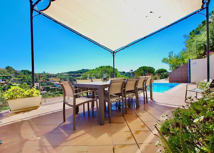 V&v Lloret- Marie Luxury House With Air Conditioning فيلة *