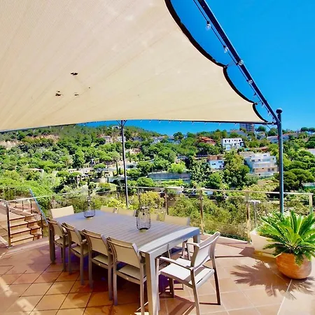 V&v Lloret- Marie Luxury House With Air Conditioning Villa